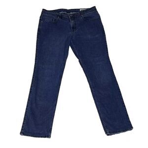 Buffalo‎ David Bitton Jackson-X Mens 36x32 Blue Denim Straight Jeans Dark Wash